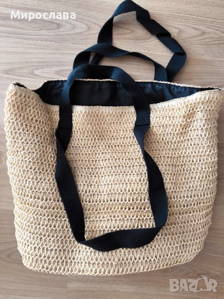 Плажна чанта H&M, като нова, само е махнат етикета, снимка 1