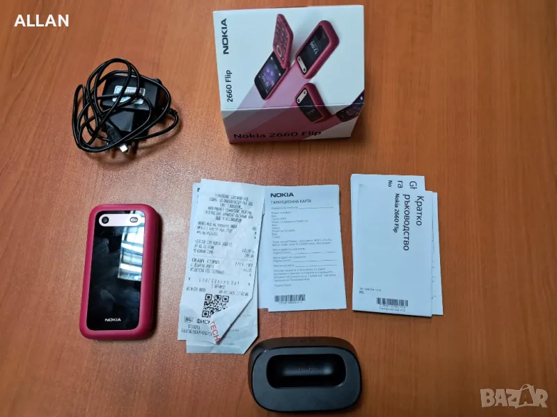 Продавам нов телефон с гаранция НОКИА 2660/NOKIA 2660 FLIP, снимка 1