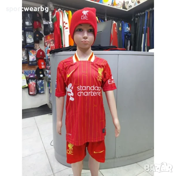Намален детски футболен екип Ливърпул 2024 2025 домакински, снимка 1