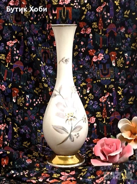 Винтидж ваза баварски порцелан  J. Seltmann , снимка 1