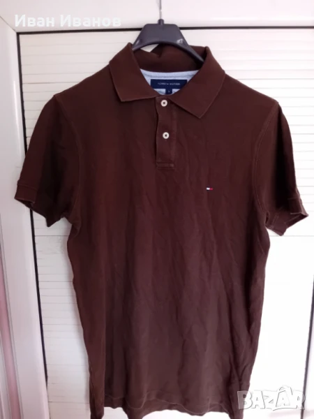 Оригинална фланелка с яка Tommy Hilfiger, снимка 1