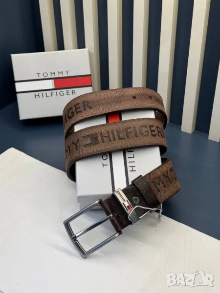 колани от естествена кожа в кутия tommy hilfiger, снимка 1