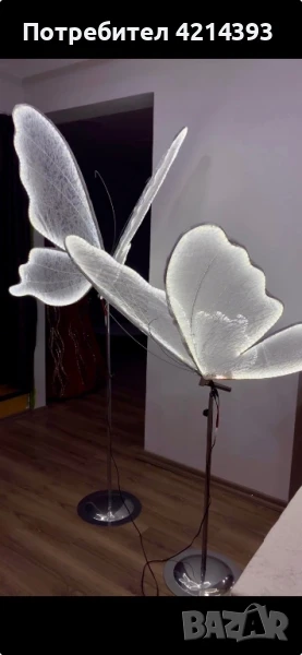 Led пеперуда украса , снимка 1