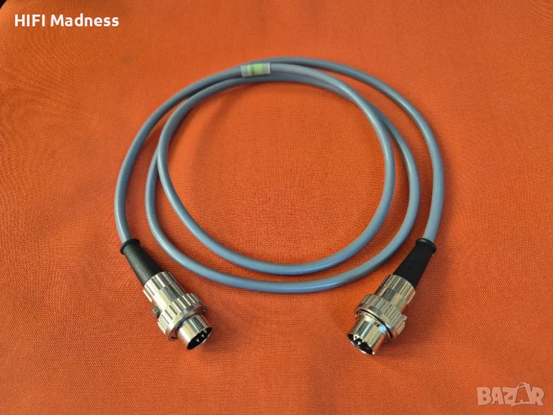 Naim Grey Interconnect Cable 5 Pin to 5 Pin DIN (180 Degree) Аудио кабел, снимка 1