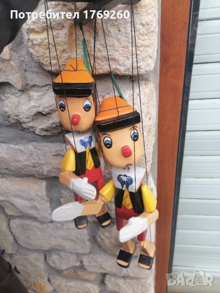 Продавам Пинокио на конци от дърво! , снимка 1