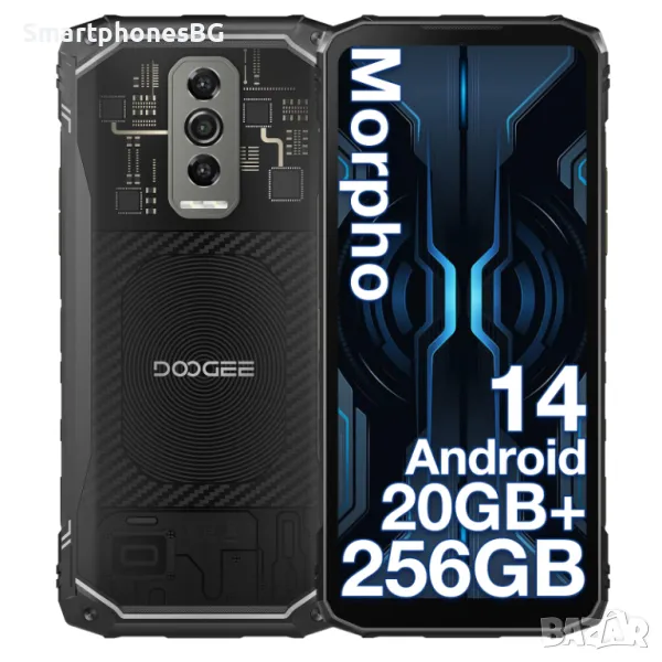 Doogee Blade 10 Ultra 20GB RAM 256GB ROM, Ultra Slim с IP68 защита, снимка 1