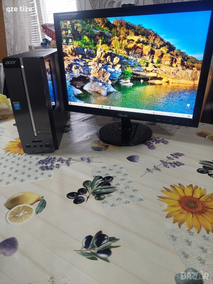 4 ядрен комплект компютър Acer -XC-605, снимка 1