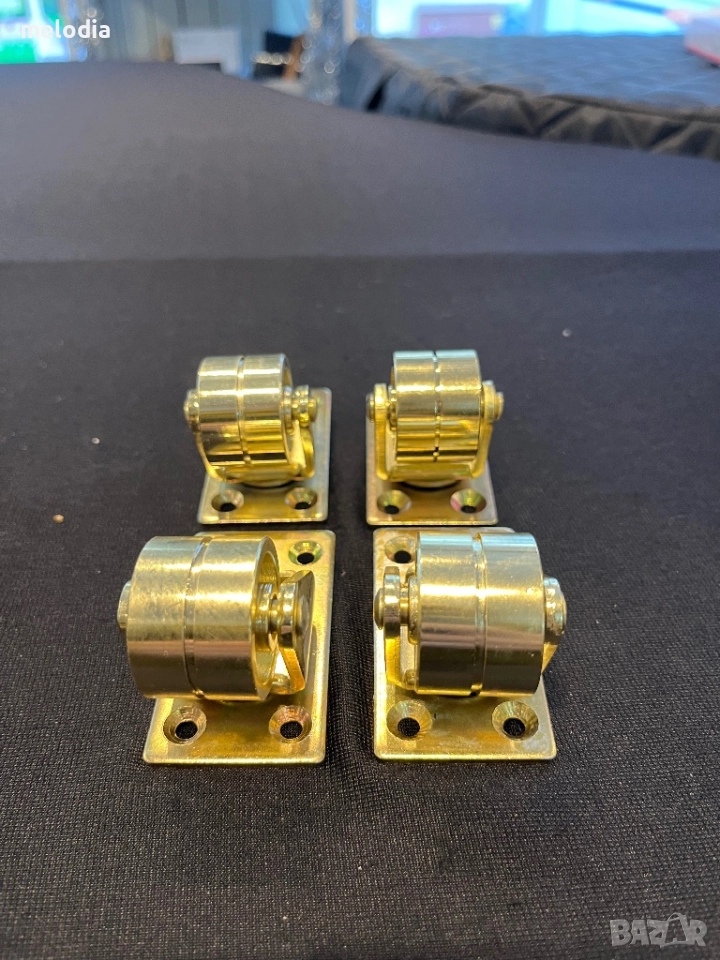 Нови колела за пиано - 4 бр., снимка 1