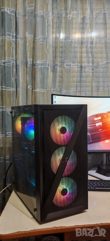 Продавам Добро PC Intel 5 12500/32Gb/512GB SSD+1.5TB HDD/RX 6600XT/Гаранция, снимка 1