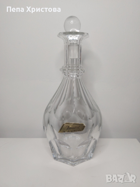 Гарафа за алкохол от френски кристал Baccarat, снимка 1