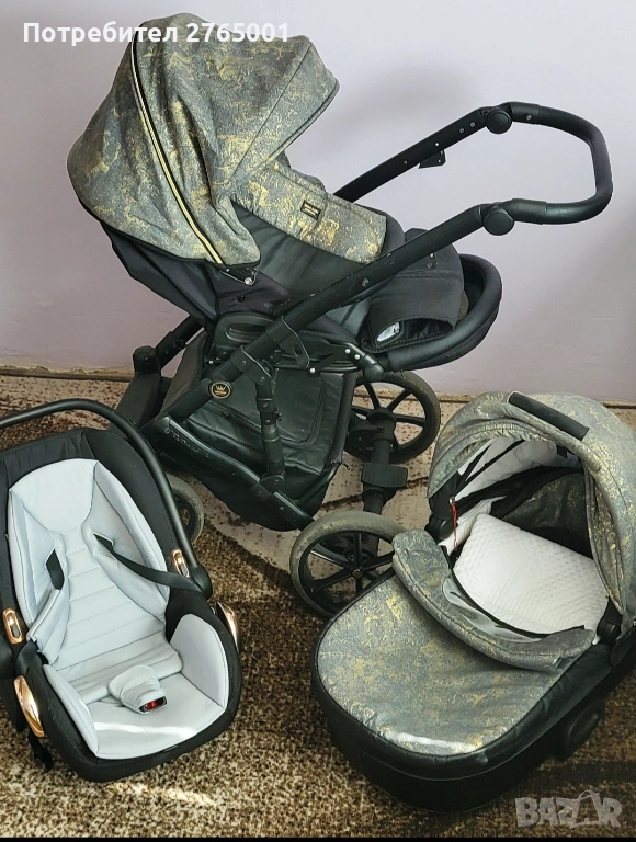 Бебешка количка 3в1, снимка 1
