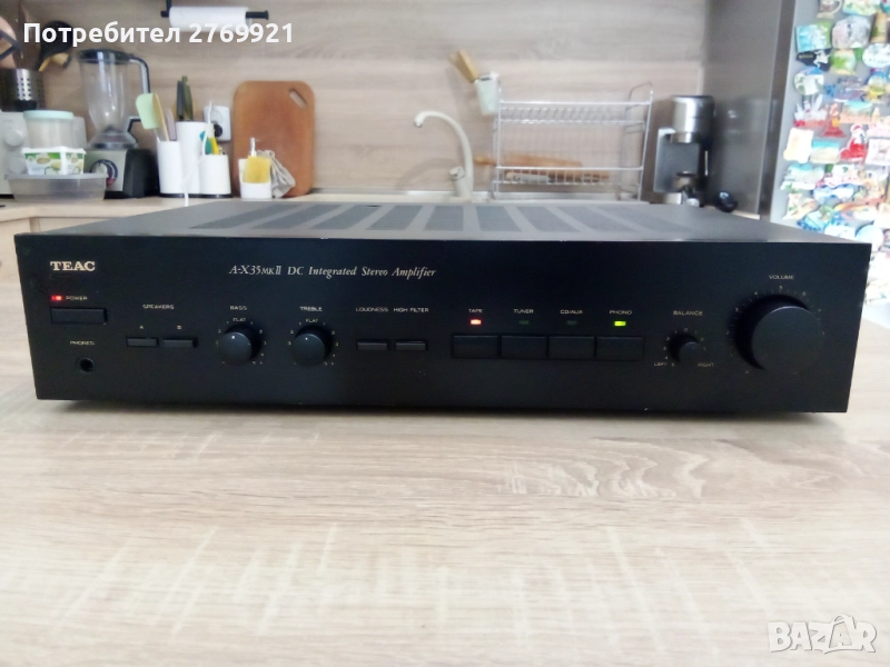 Усилвател TEAC A X35MKII  2x50W, снимка 1