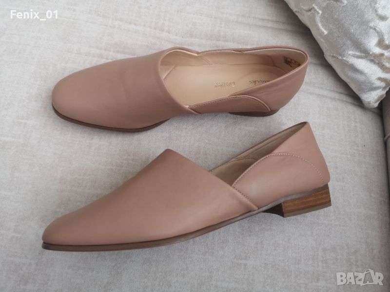 CLARKS, нови N 39 естествена кожа, комфортни обувки, снимка 1