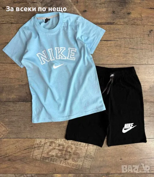 Nike Детски Къс Летен Комплект Найк Код B350, снимка 1