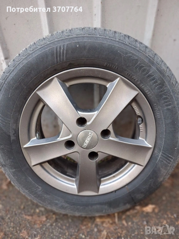 продавам алуминиеви джанти сгуми, снимка 1