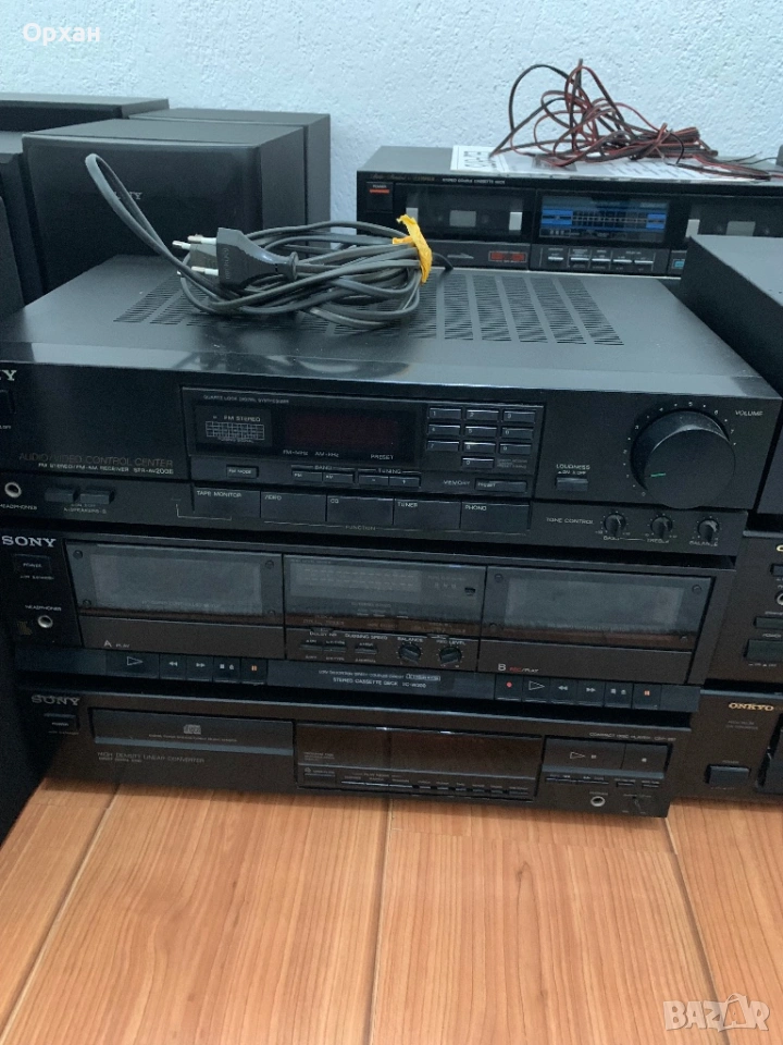 Sony STR-AV200E,CDP-297,Magnat колони, снимка 1
