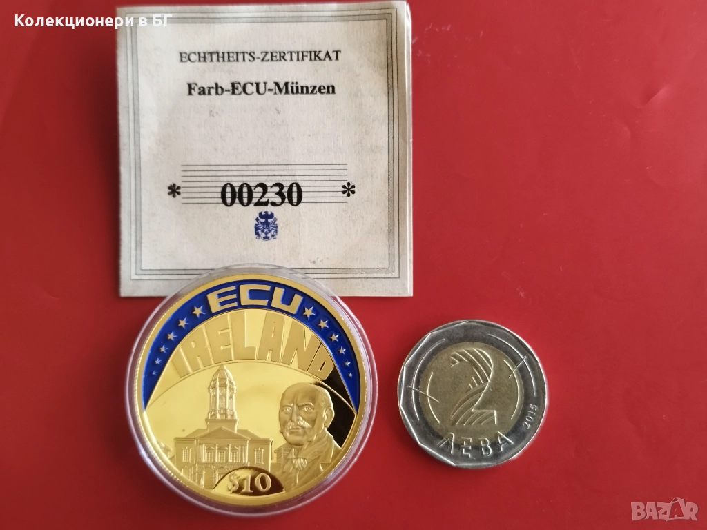 ГОЛЯМА ‼ПОЗЛАТЕНА‼ ВЪЗПОМЕНАТЕЛНА МОНЕТА - ЛИБЕРИЯ, снимка 1