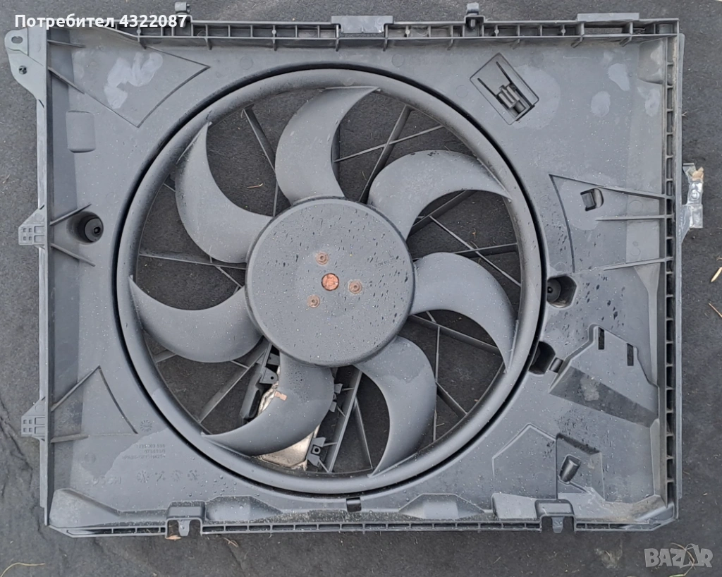 Перка охлаждане за BMW 3 Series E90 320i 150к.с. Sedan 2005-2012, снимка 1