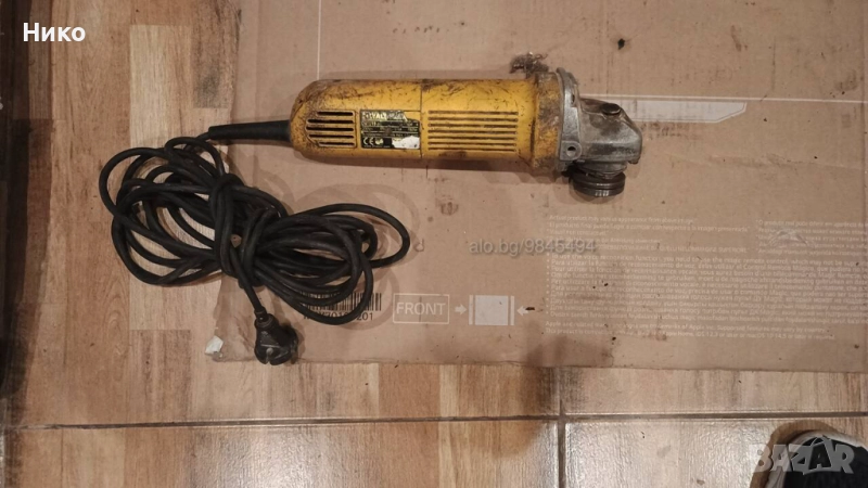 Ъглошлайф DEWALT DW810 4 Inch Angle Grinder 750 Watt, снимка 1