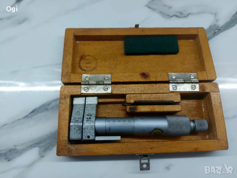Микрометър вътромер 25-50мм  двуточков Ks, снимка 1
