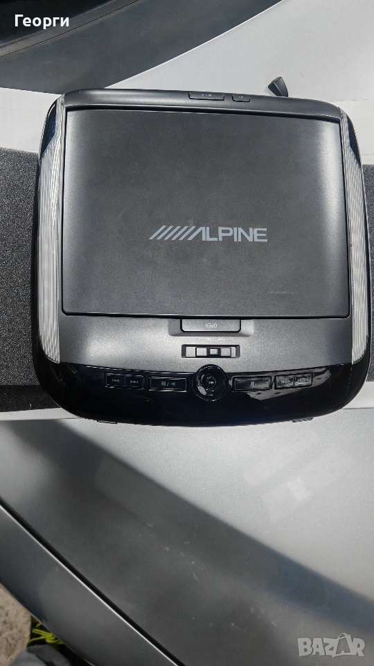 DVD Alpine 12V за автомобил, снимка 1