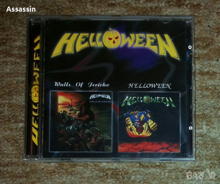 HELLOWEEN - Wallas Of Jericho / Mini LP CD-R, снимка 1