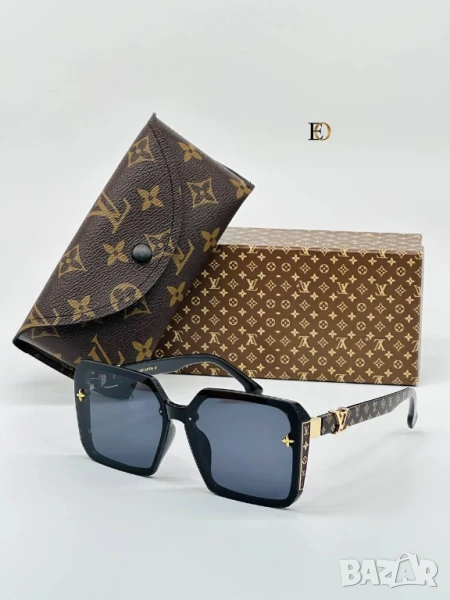 очила с калъф, кутия и ув защита louis vuitton ysl saint laurent , снимка 1