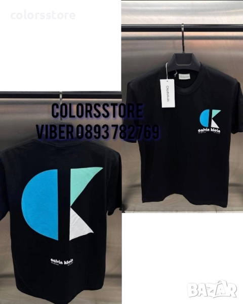 Мъжка Черна тениска CK-IM57, снимка 1