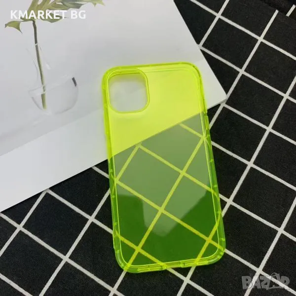 Калъф силикон Neon / Жълт / за iPhone 15 Plus 6.7 Баркод : 3129402, снимка 1