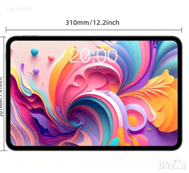 TECLAST TABLET 2025 - 13.36 ИНЧА!!! + ВСИЧКИ АКСЕСОАРИ, снимка 1