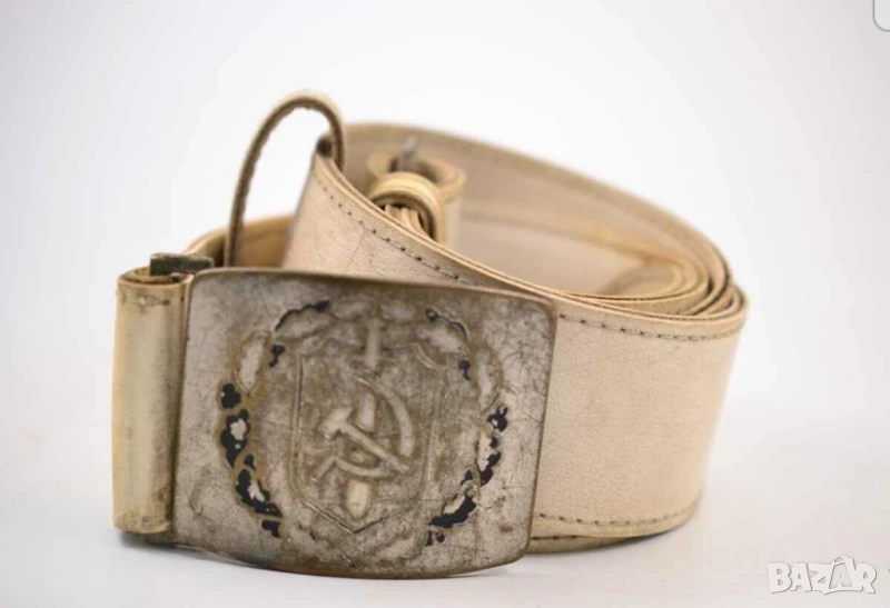 Стар полицейски колан  дължина 128 см, снимка 1