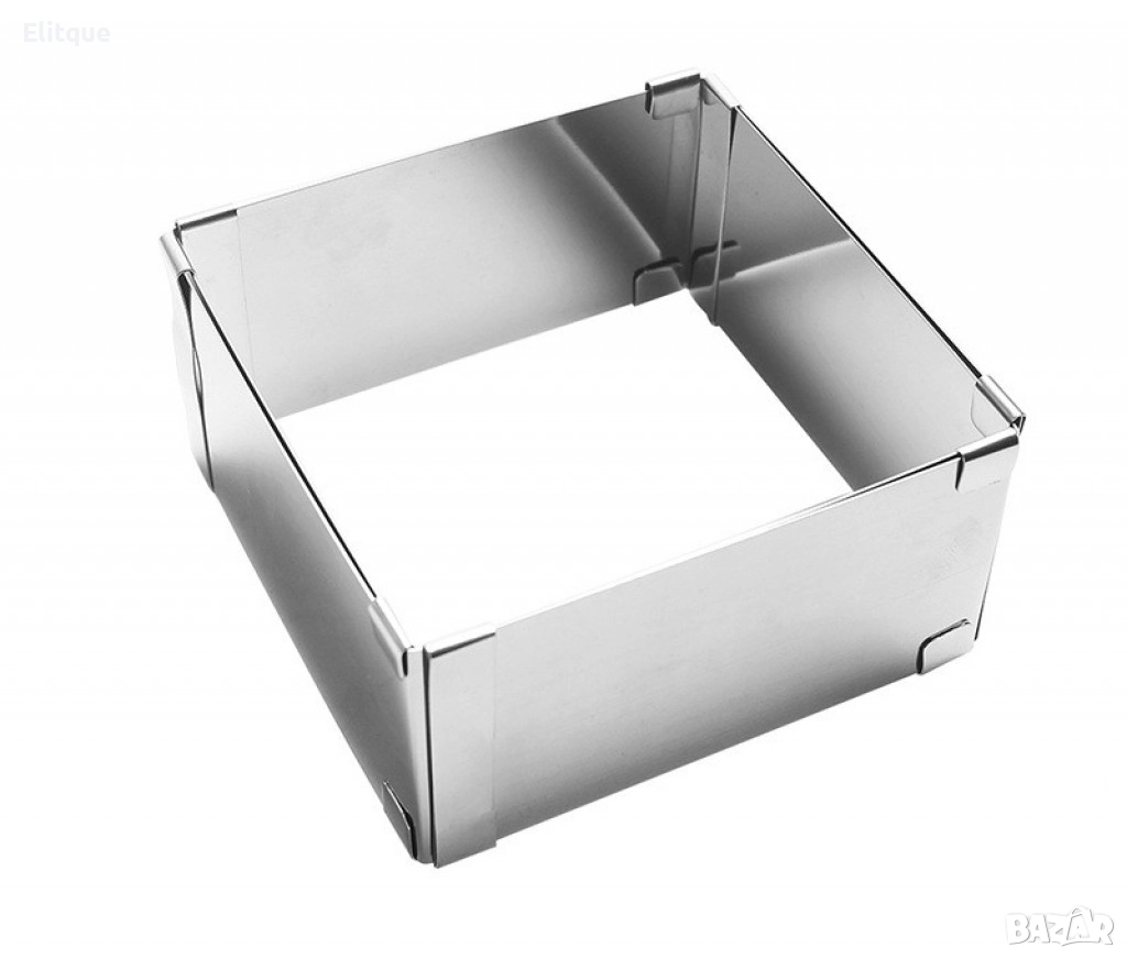 Квадратен ринг за торта и печива  , снимка 1
