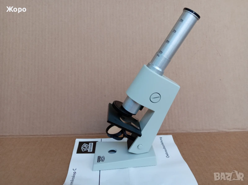 Микроскоп на Carl Zeiss DDR, снимка 1