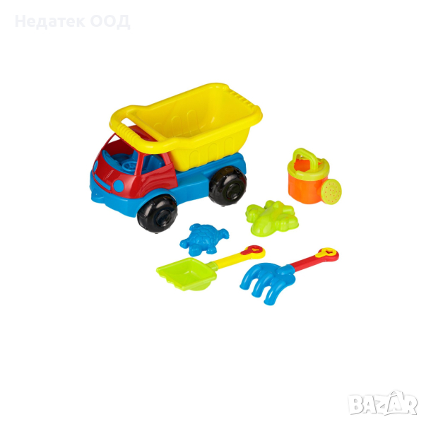 Плажно камионче, с оранжева лейка, костенурка, снимка 1