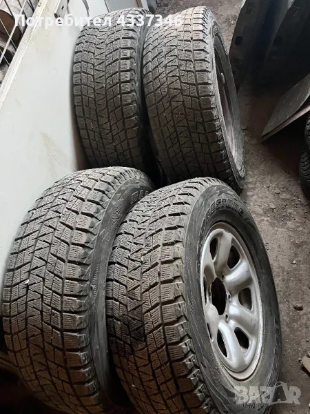 Джанти с гуми Bridgestone Blizzak 245/70/16, снимка 1