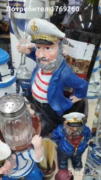 Продавам моряк с чаши и стойка за бутилка!, снимка 1