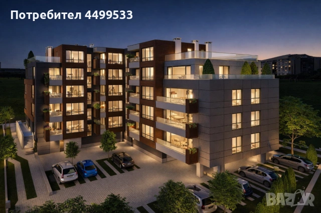 Едностаен апартамент, снимка 2 - Апартаменти - 53505323