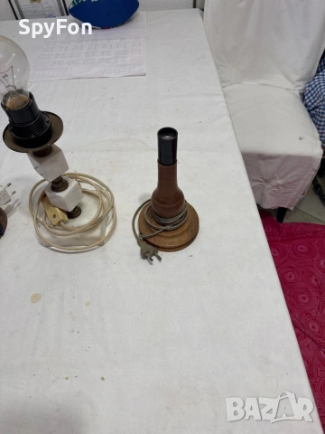 Настолни осветителни тела Ламби с абажури, снимка 8 - Настолни лампи - 43362794