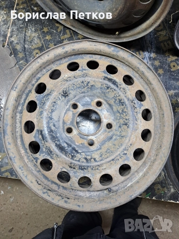 Продавам железни джанти 5/110/15, снимка 2 - Гуми и джанти - 52772589
