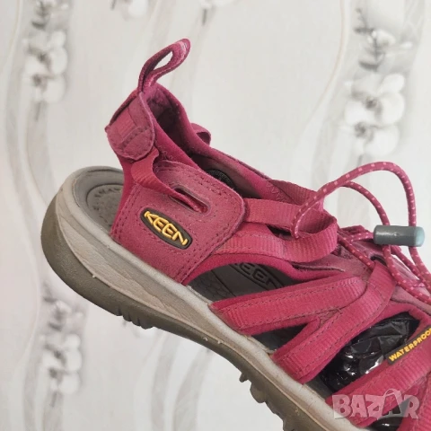 Keen Сандали Whisper 1012229 Бордо номер 38 ,5, снимка 12 - Сандали - 50699473