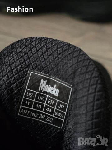 Оригинални черни мъжки маратонки \ сникърси \ кецове МОЙСКИ SPACEFLEX, снимка 10 - Маратонки - 53093827