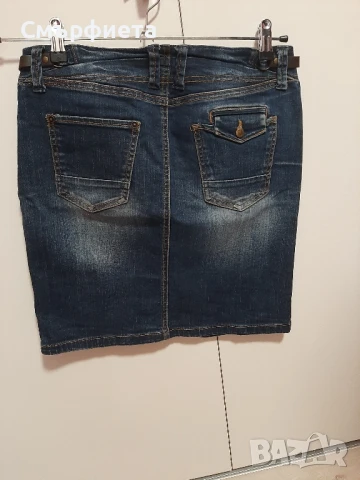 Дънкова пола Vero moda, снимка 2 - Поли - 50577426