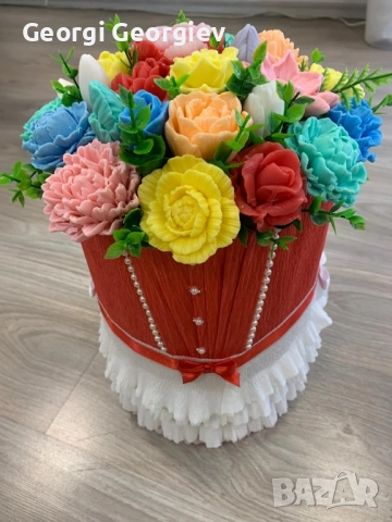 цветя изработени с глицеринов ароматен сапун , снимка 7 - Други - 51962068