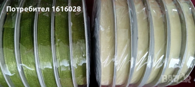 Ролки с ленти органза в три различни цвята., снимка 5 - Други - 50577703