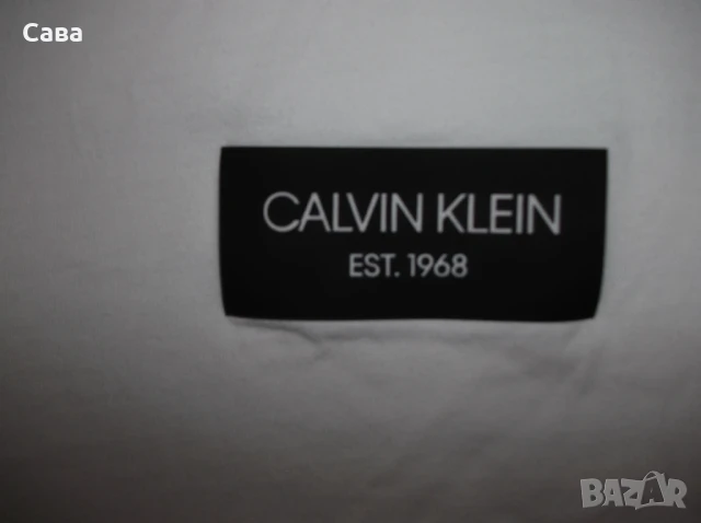 Тениска CALVIN KLEIN  дамска,ХЛ, снимка 3 - Тениски - 51379616