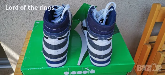 Оригинални маркови дамски сникърси / кецове DIADORA - 38 номер, снимка 4 - Кецове - 49958619