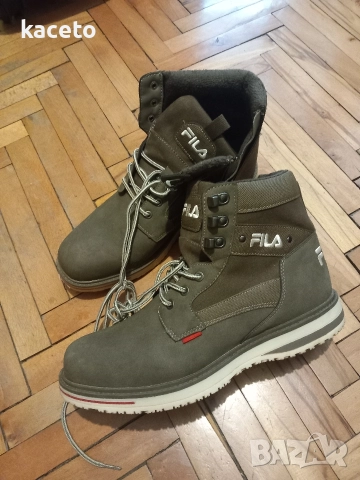 Оригинални зимни мъжки обувки FILA размер -43, снимка 2 - Мъжки боти - 52965084
