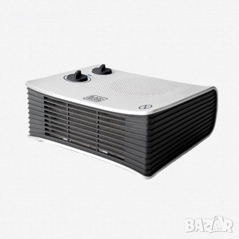 Компактен вентилаторен отоплител, BLACK+DECKER BXSH2001E, снимка 2 - Отоплителни печки - 51817815