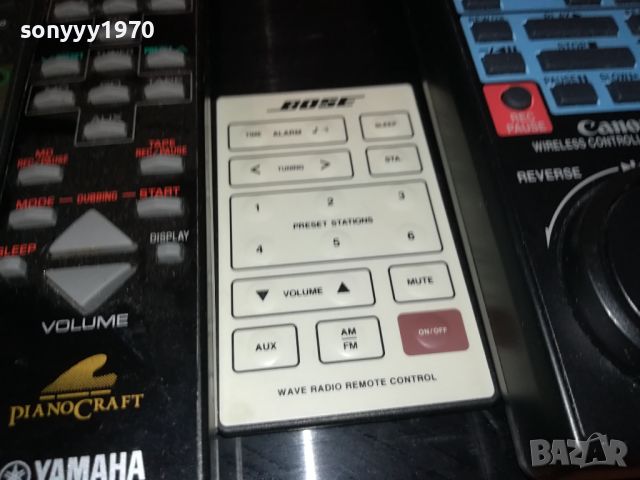 YAMAHA BOSE И ДРУГИ-REMOTE CONTROL-ВНОС SWISS 1904240814, снимка 2 - Други - 45350023