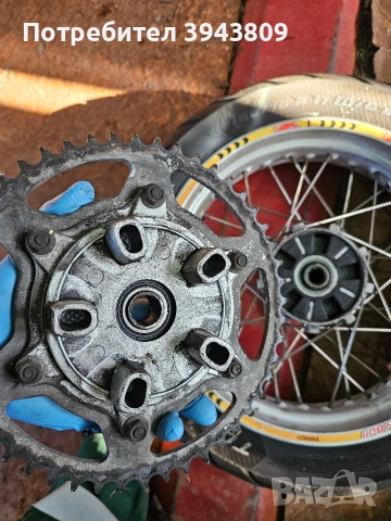 Задна капла 17цола за Husqvarna SM610 2004г., снимка 3 - Части - 53090532